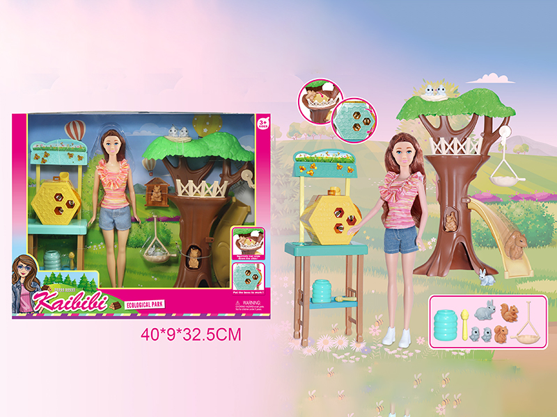 11.5 Inch Solid Doll Ecologocal Park Theme
