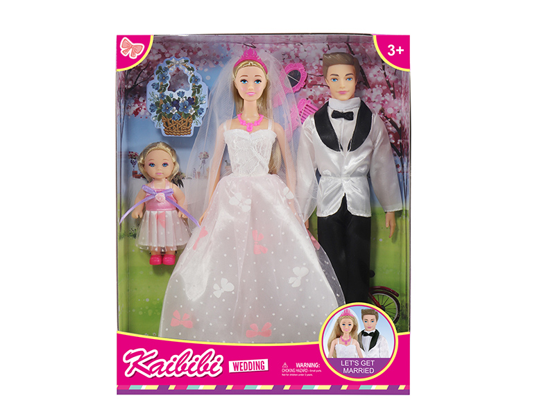 11.5 Inch Solid Doll Wedding Theme
