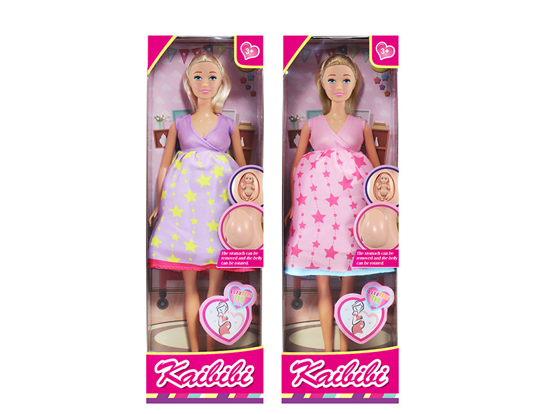 11.5 Inch Solid Doll Pregnant Woman Theme