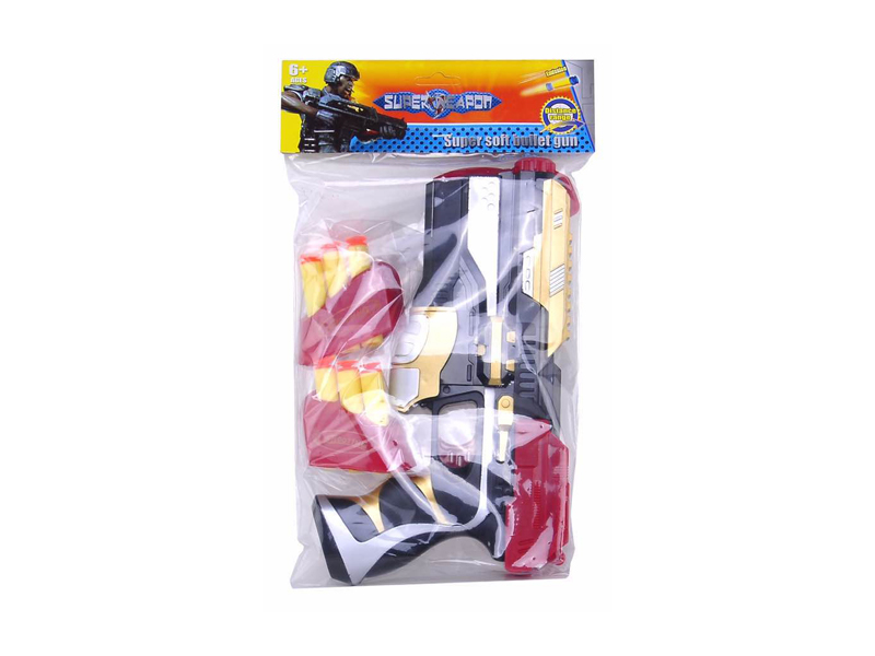 Solid Painted EVA Soft Bullet Gun Toy