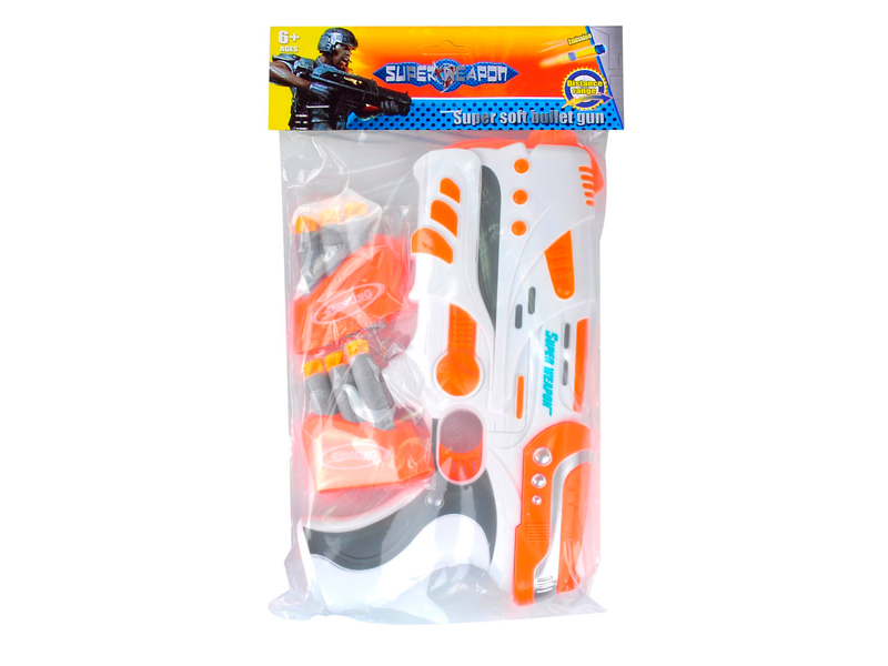 Solid Painted EVA Soft Bullet Gun Toy