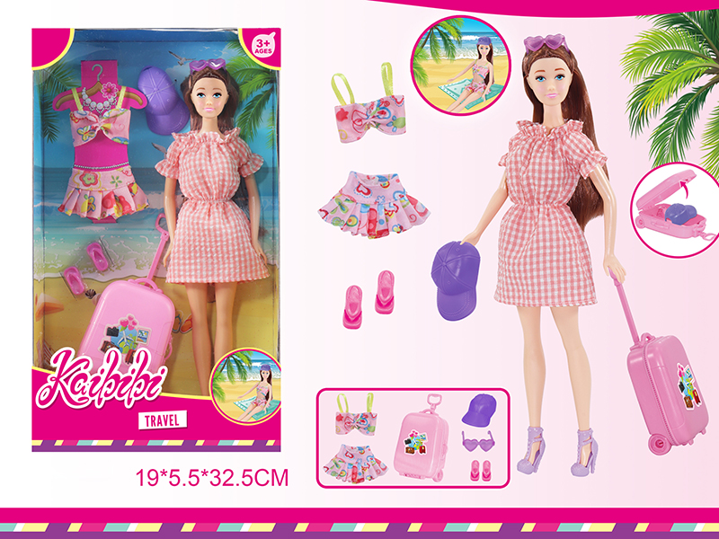 11.5 Inch Fashion Doll Travel Theme