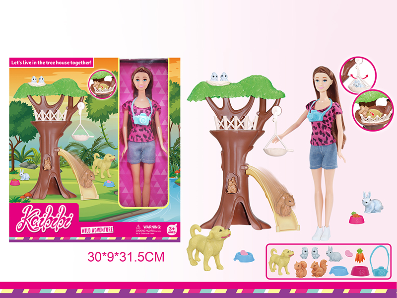 11 Inch Doll Wild Adventure Set