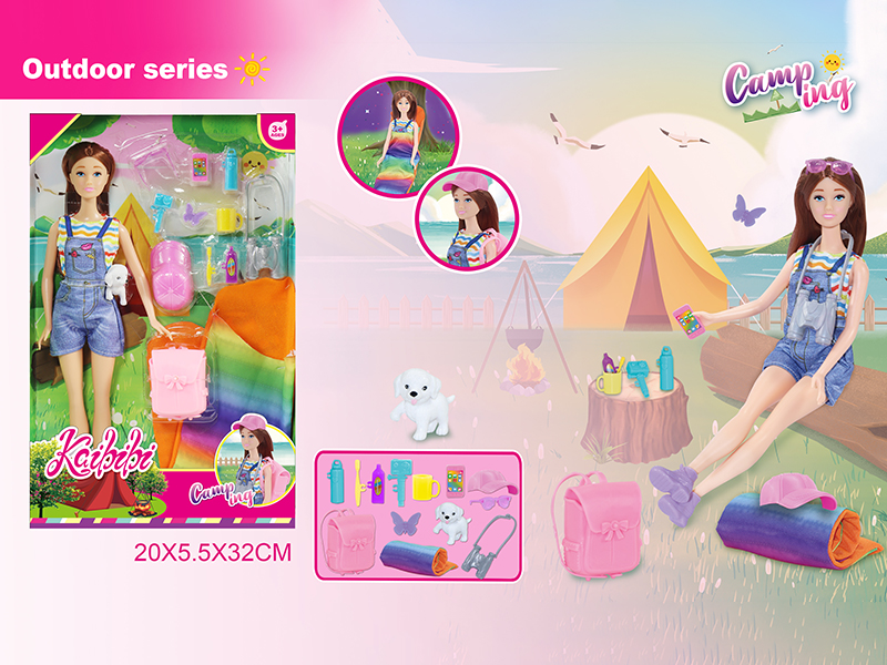 11.5 Inch Doll Outdoor Camping Theme