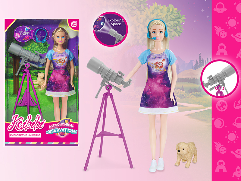 11.5 Inch Doll Astronomical Observations Set