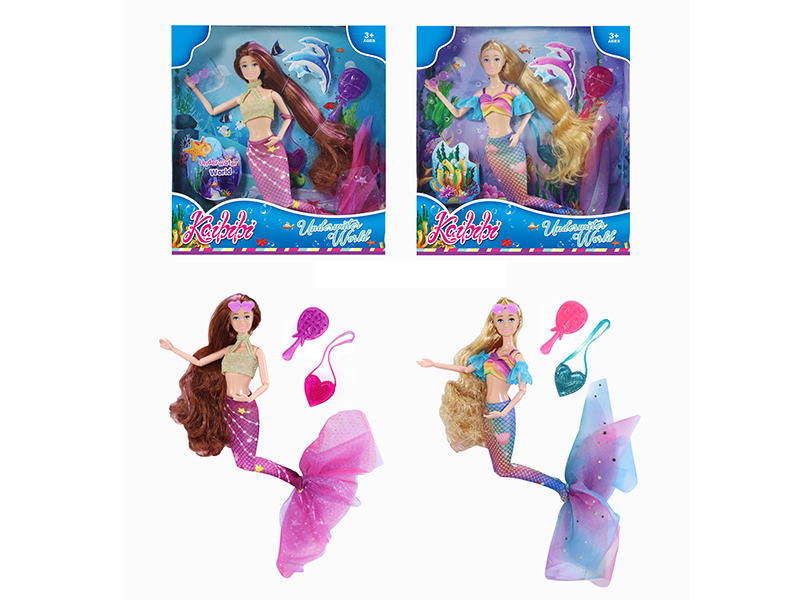 11.5 Inch Mermaid Doll Set