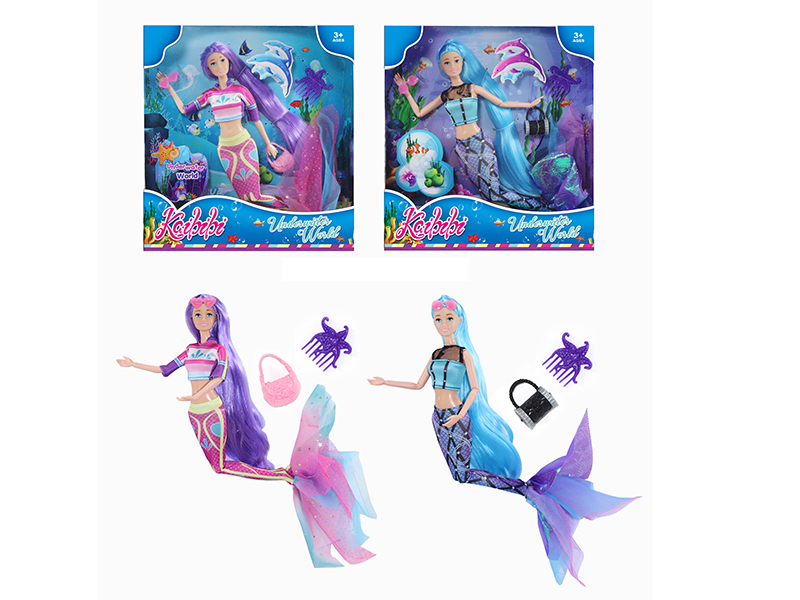 11.5 Inch Mermaid Doll Set