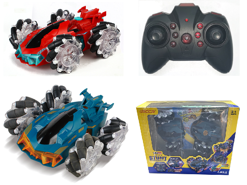 2.4G Remote Control Spray Stunt Car(2 In 1)