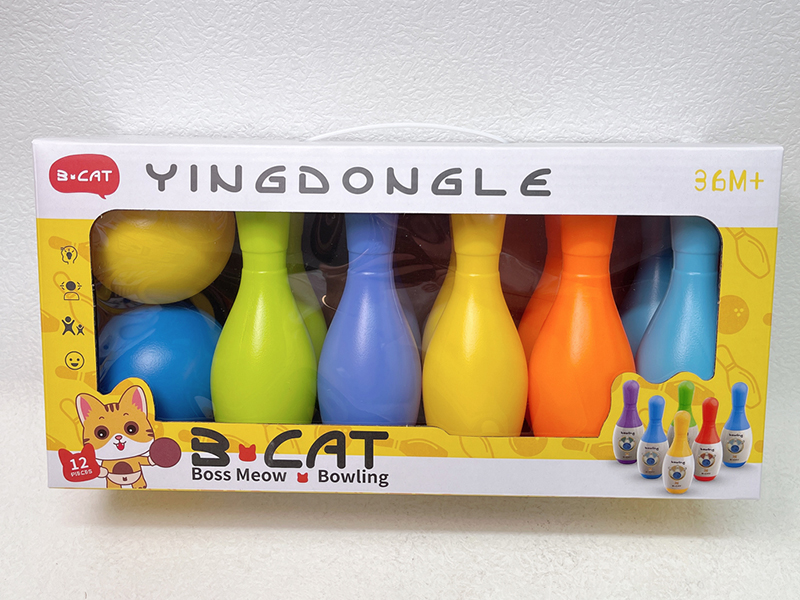 Bowling Toy(10 Bowling Pin + 2 Balls)