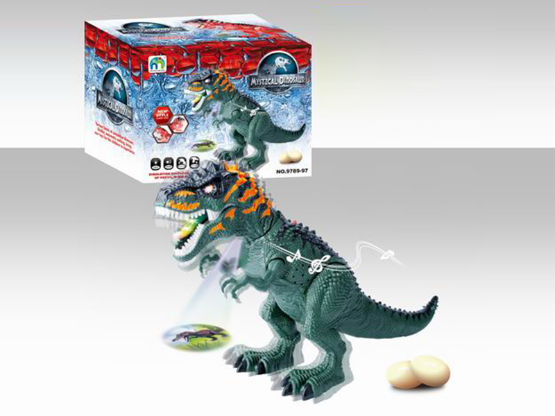 B/O Projection Lay Eggs Dinosaur(With Light And Sound)