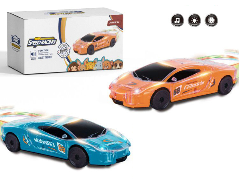 B/O Go And Bump Racing Car(With Light And Music)