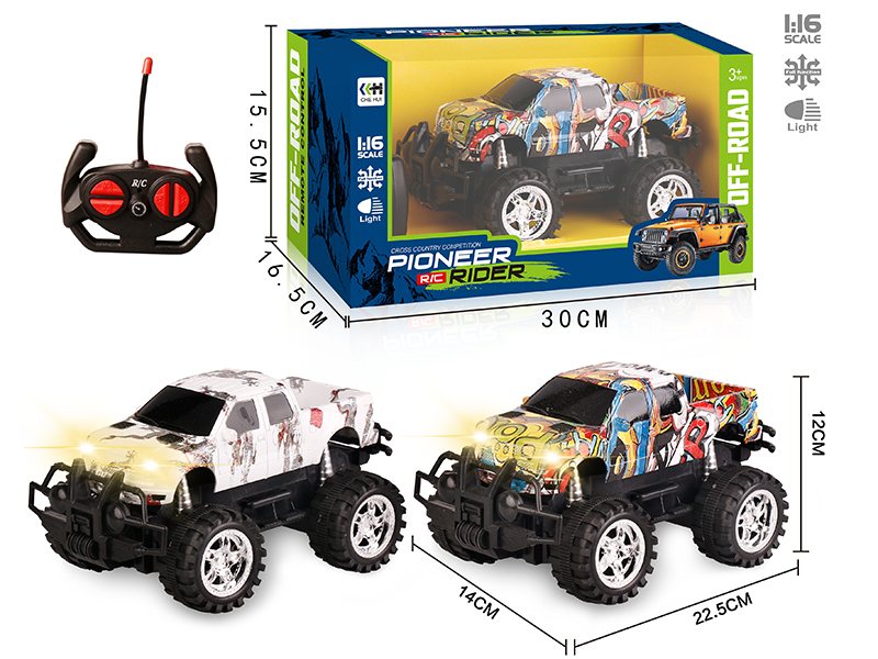 27Mhz 1:16 4-Channel Remote Control Off-Road Vehicle With Headlights(Ford Pickup)