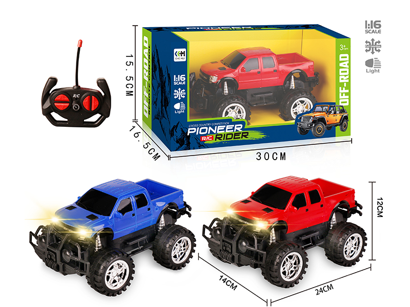 27Mhz 1:16 4-Channel Remote Control Ford Pickup Off-Road Vehicle With Headlights