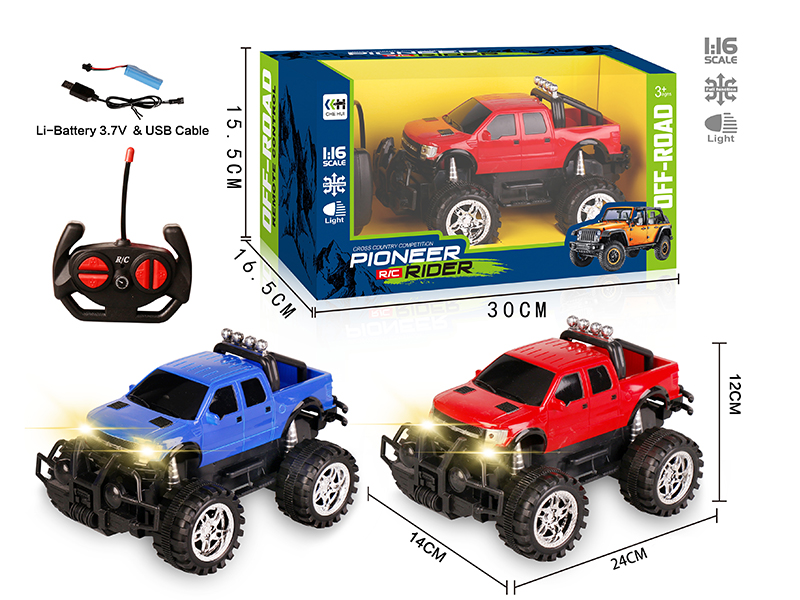 27Mhz 1:16 4-Channel Remote Control Ford Pickup Off-Road Vehicle With Headlights(Included Batteries)