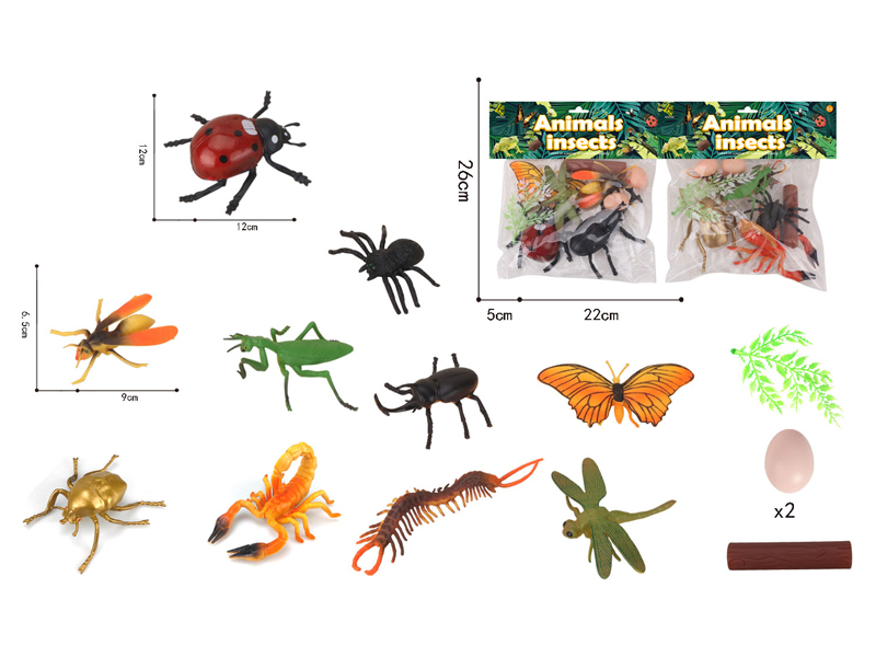 Insects Toy Set