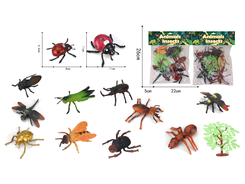 Insects Toy Set