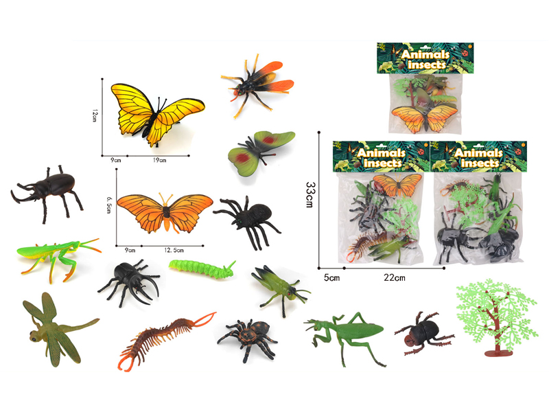 Insects Toy Set