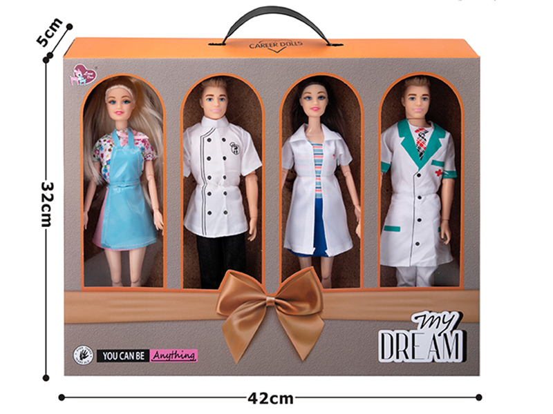 11 Inch Professional Play Male And Female Model Series Multi-Joint Doll