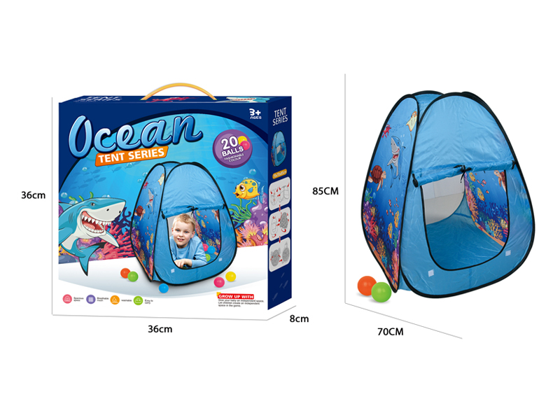 Ocean Tent With Ocean Ball