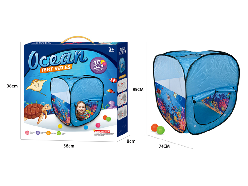 Ocean Tent With Ocean Ball