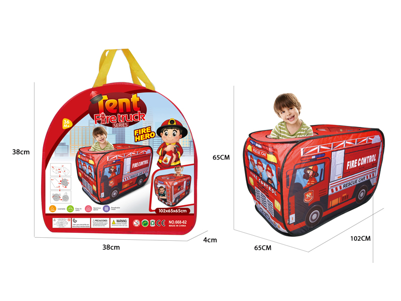 Fire Truck Tent