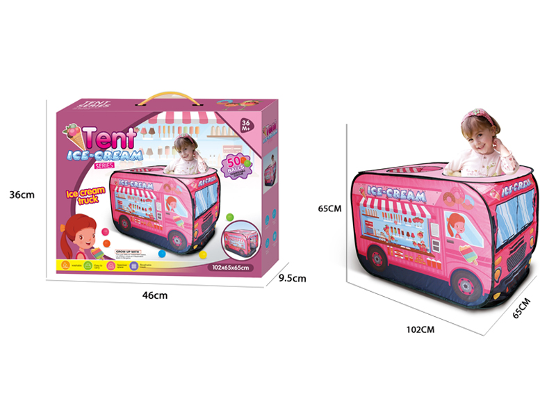 Ice Cream Truck Tent With Ocean Ball