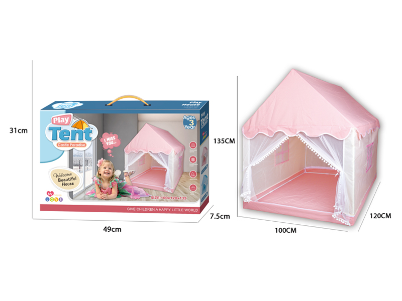 Castle Princess Tent (Pink)