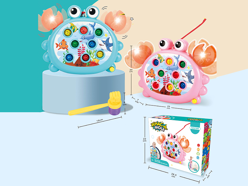 Pull Toy Cute Crab Whack-A-Mole