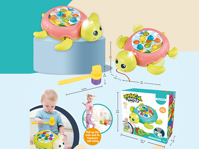 Pull Toy Turtle Whack-A-Mole