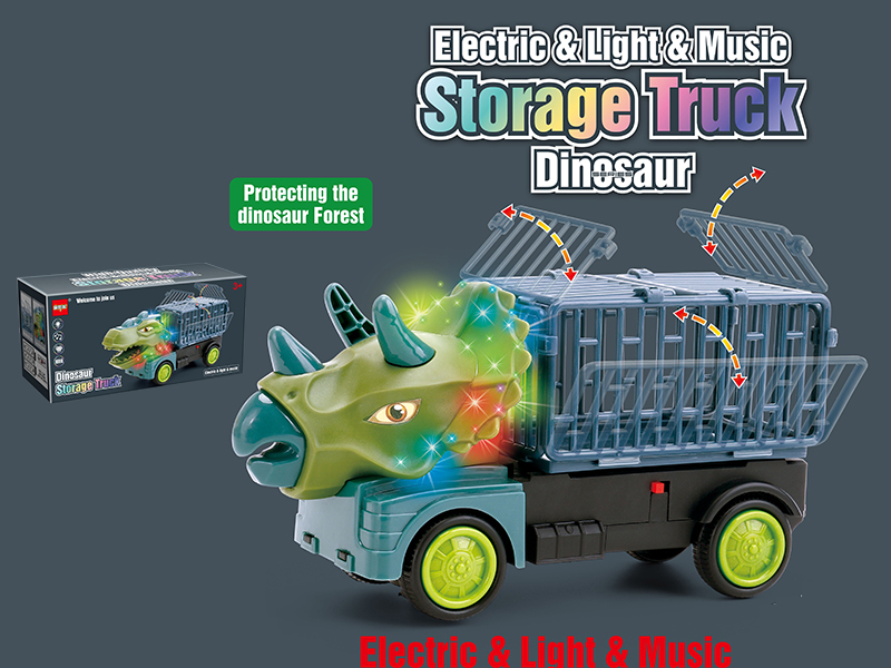 B/O Dinosaur Storage Truck