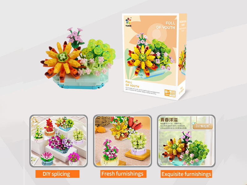 Full Of Youth Building Blocks(207PCS)