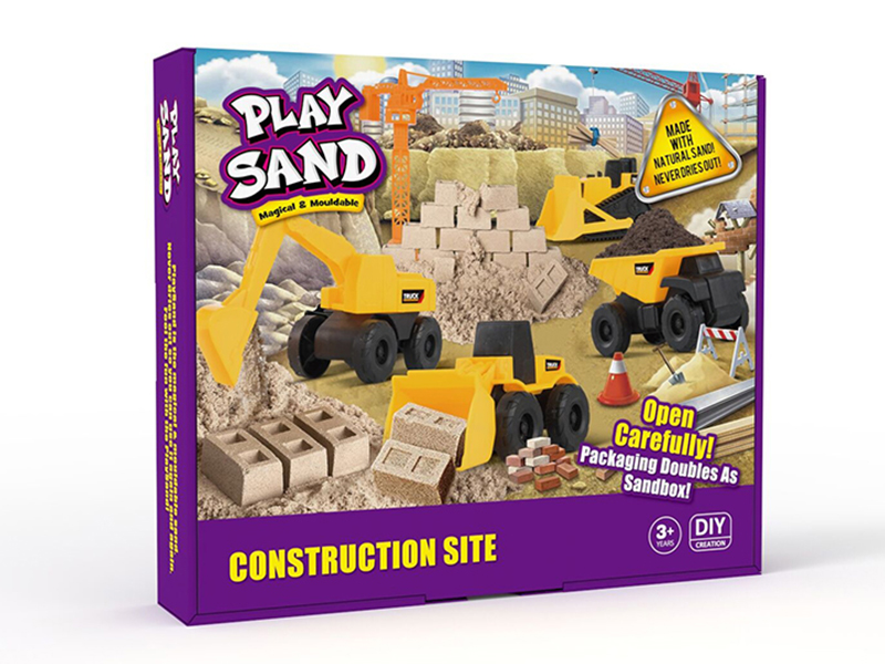 Space Beach Construction Site Set
