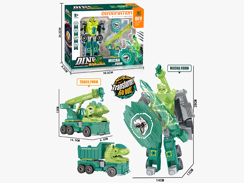 Transformation Dinosaur Engineering Truck