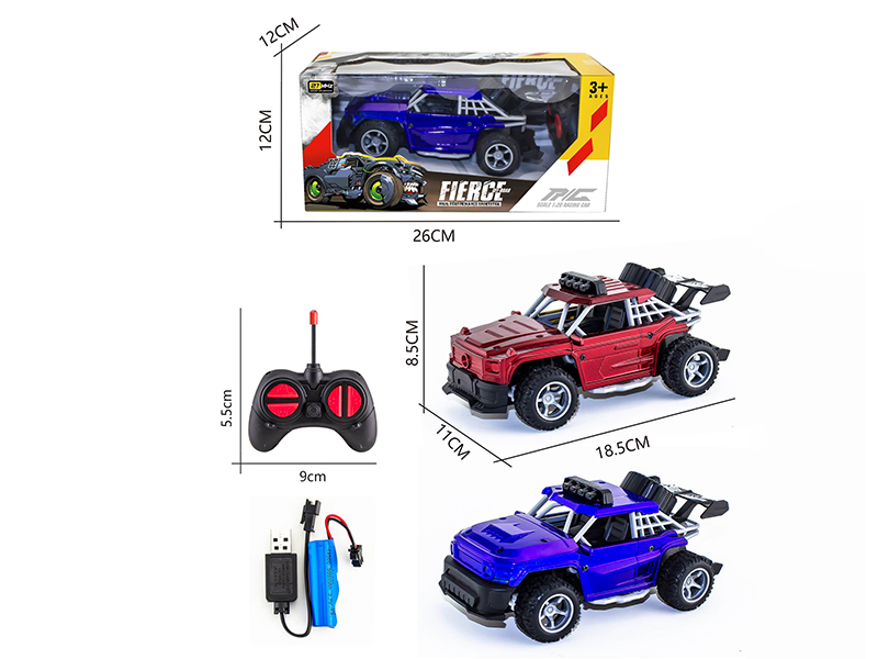1:20 27Mhz 4-Channel Remote Control Simulated Racing Car(Included Batteries)