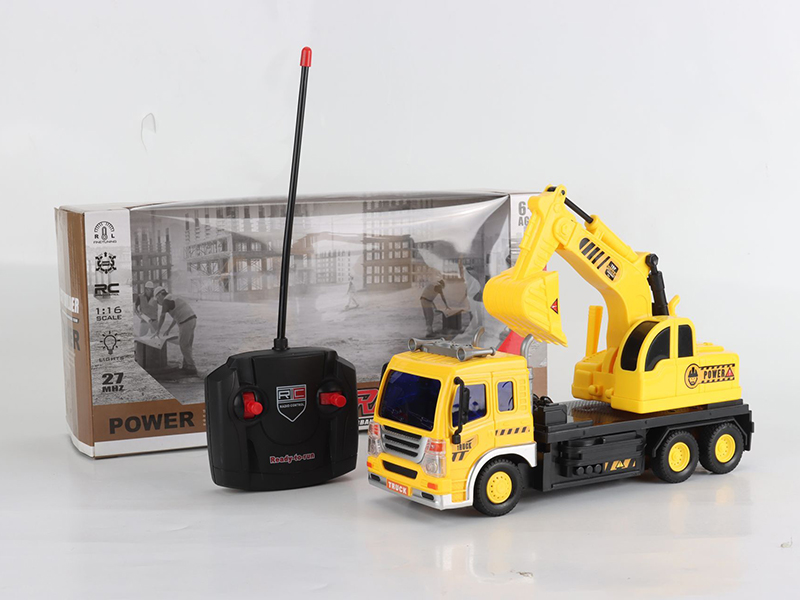 4-Channel Remote Control Hook Locomotive With Light(Not Included Batteries)