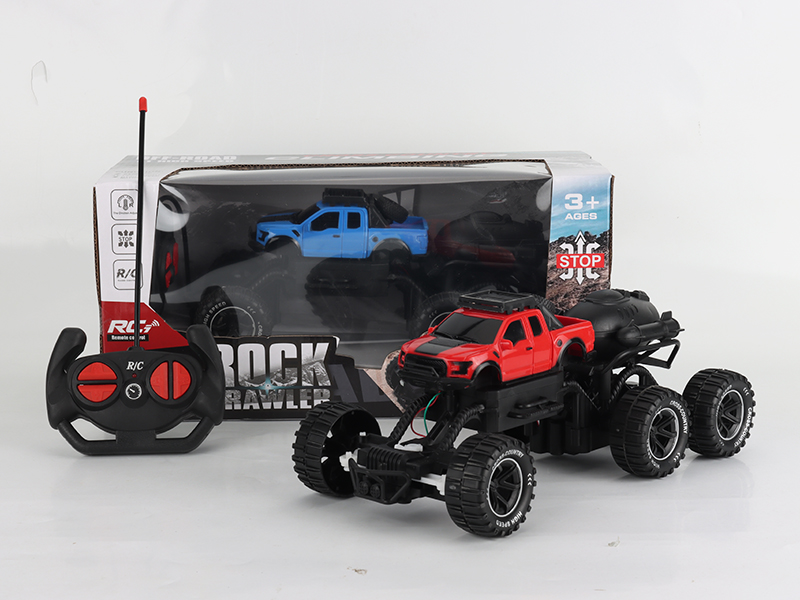 4-Channel Remote Control 6 Wheel Climbing Car(Not Included Batteries)