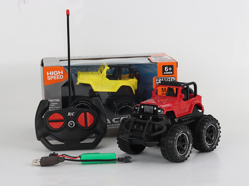 4-Channel Remote Control Off-Road Vehicle Wrangler