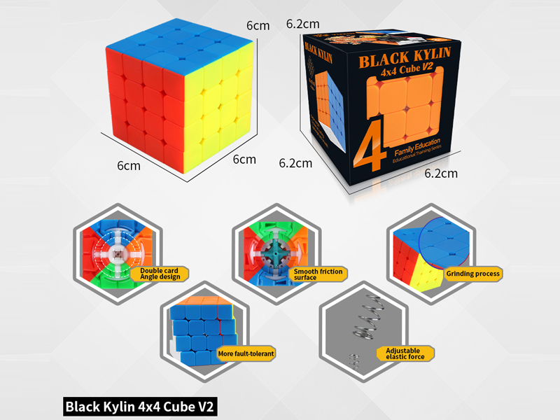 Fourth Order Black Kirin Magic Cube