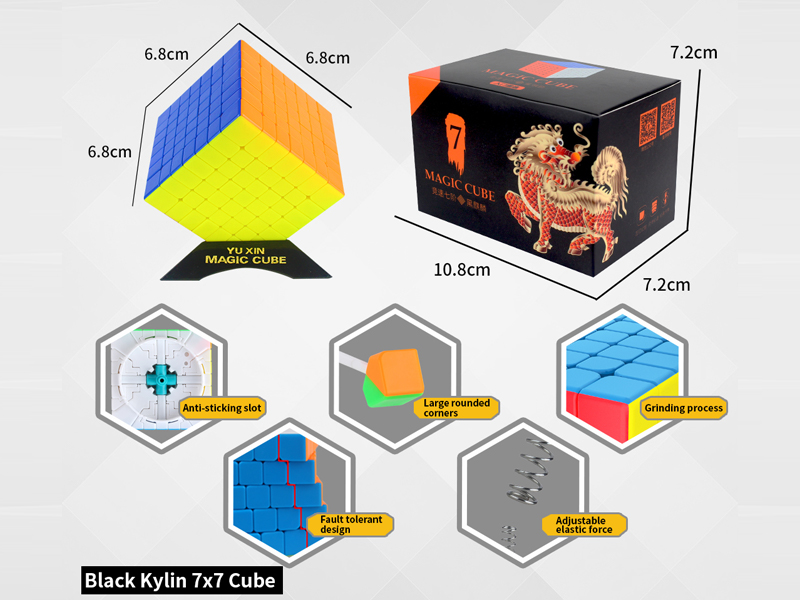 Seventh Order Black Kirin Magic Cube