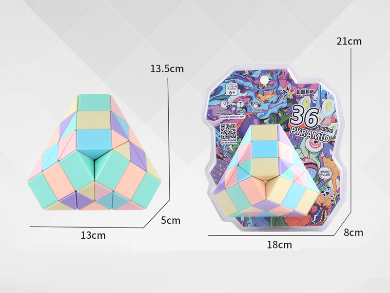 36 Section Macaron Magic Ruler