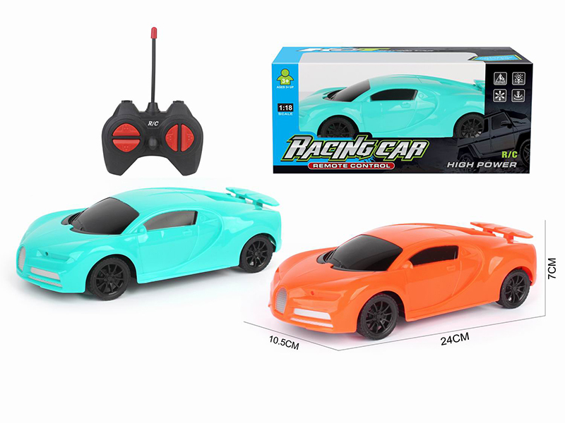 1:18 Bugatti 4-Channel Remote Control Car (Not Included Batteries)