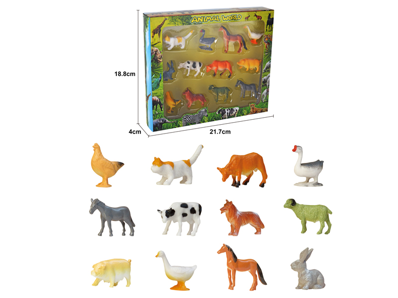 2.5 Inch Solid Poultry Toy