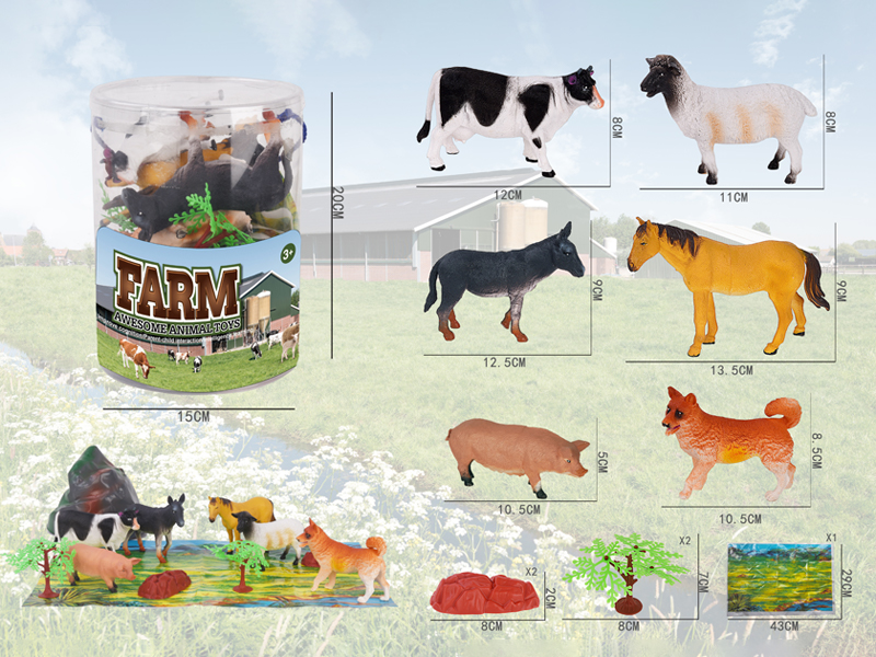 Hollow Poultry Toy Set