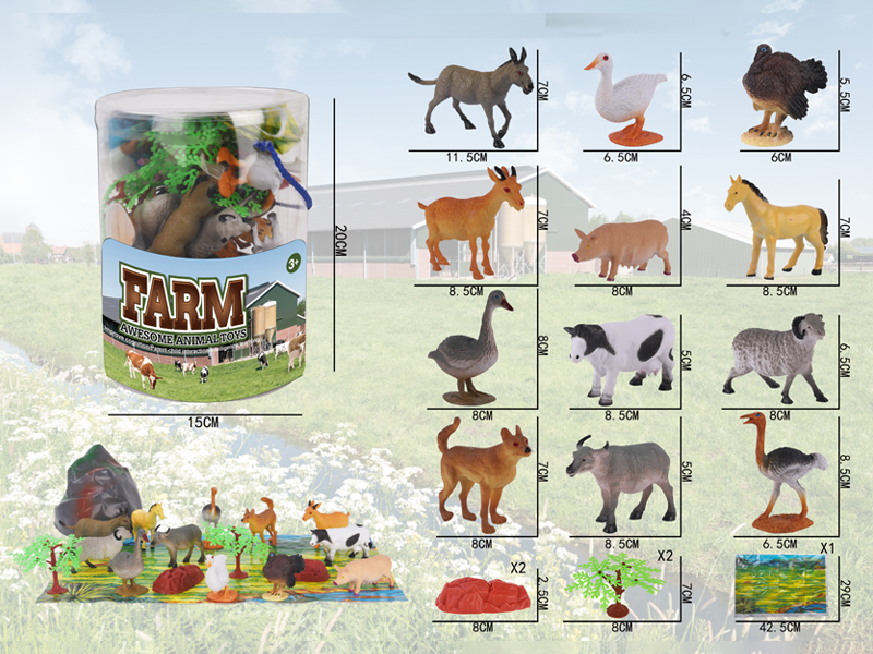 Hollow Poultry Toy Set