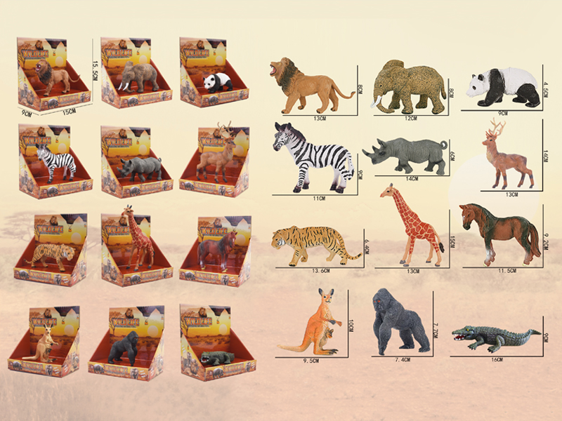 Hollow Animal Toy Set