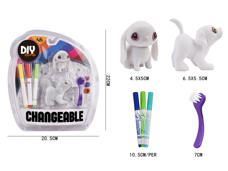 Flocking Painting Toy