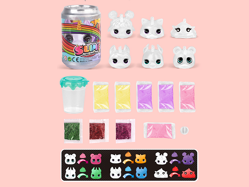 Unicorn Slime Surprise Bottle DIY Making Kit