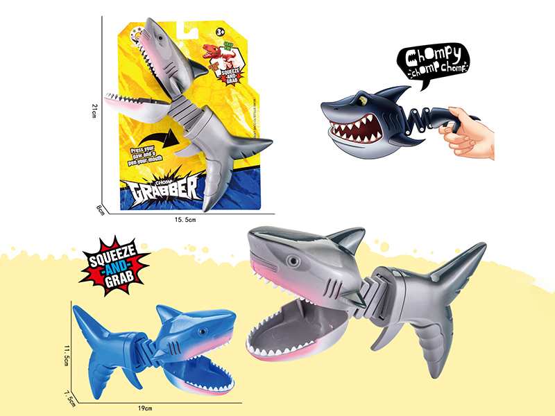 Telescopic Shark Hand Grabber Toy
