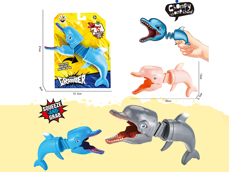 Telescopic Dolphin Grabber Toy