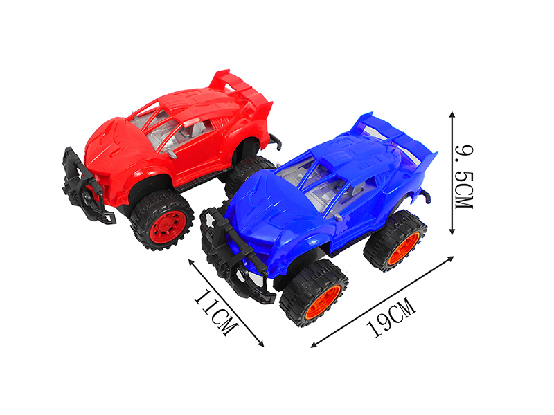 Friction Solid Colored Car